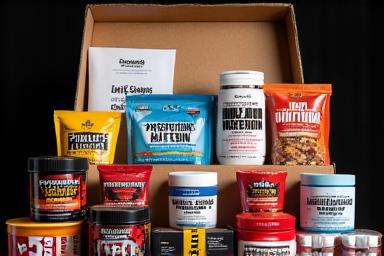 Premium fitness box contents