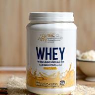 Whey protein powder vanilla